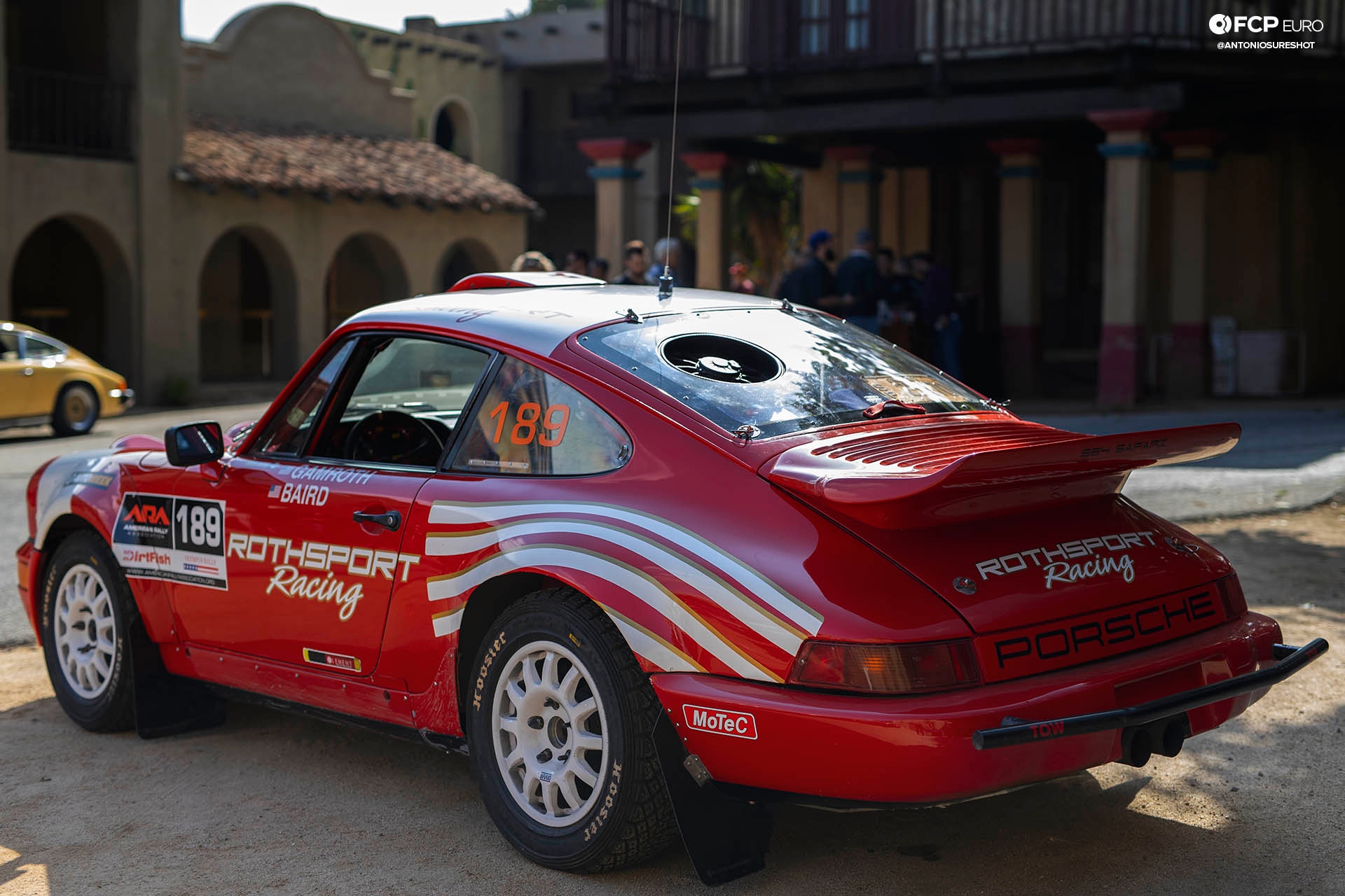 Safari 964 Rothsport Racing Porsche 911 Rally Car Mexican 1000 Luftgekuhlt Olympus Rally