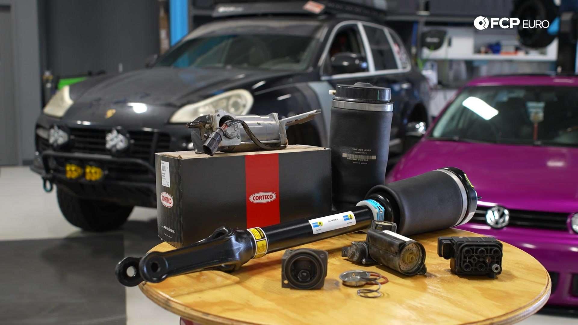 Air Struts Explained air suspension component layout