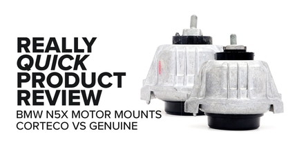 BMW N51, N52, N52N, N54, N54T, N55 Motor Mounts - Replacement Symptoms, Cost, and Brand Review