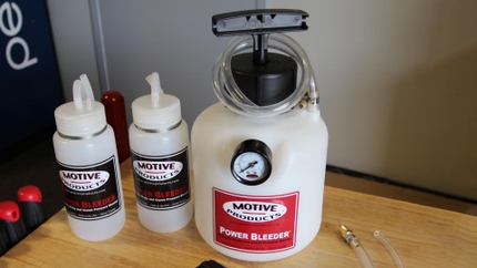 How To Bleed Brakes Using A Motive Power Brake Bleeder