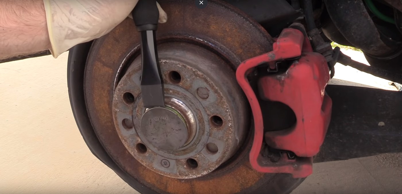 Dust Cap Removal