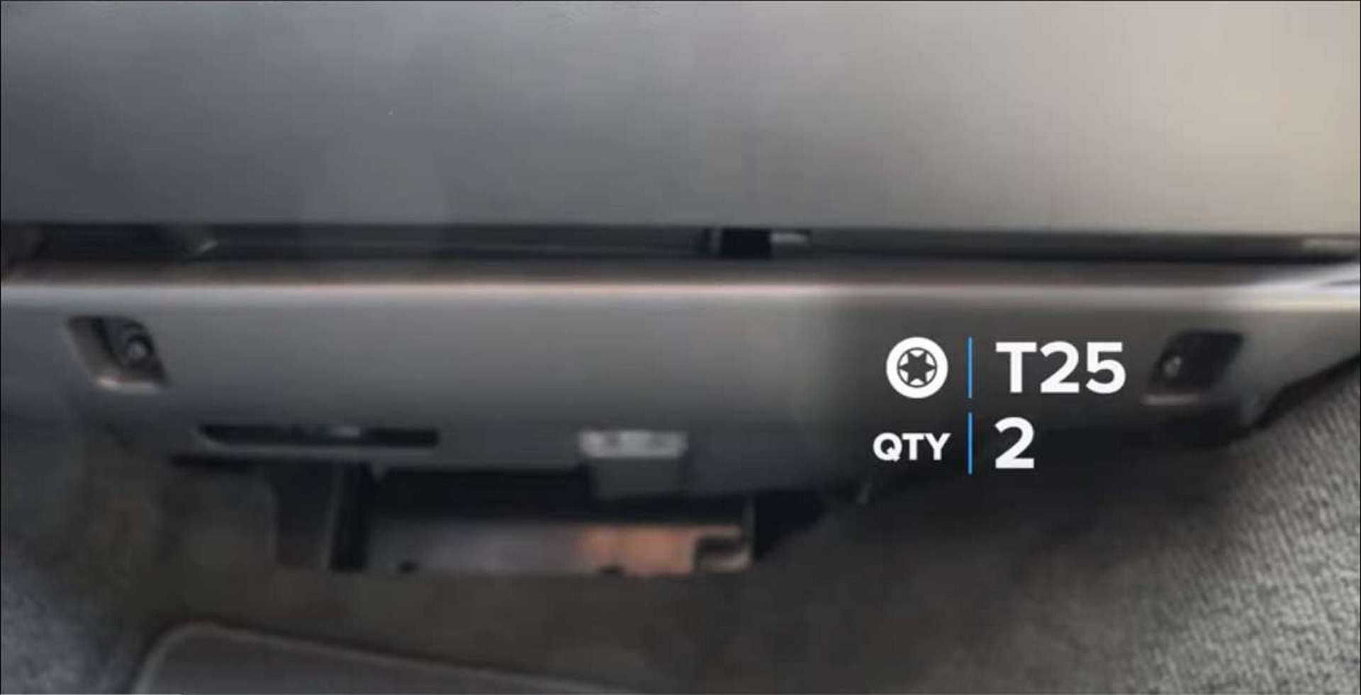 DIY Volvo Cabin Filter kick panel