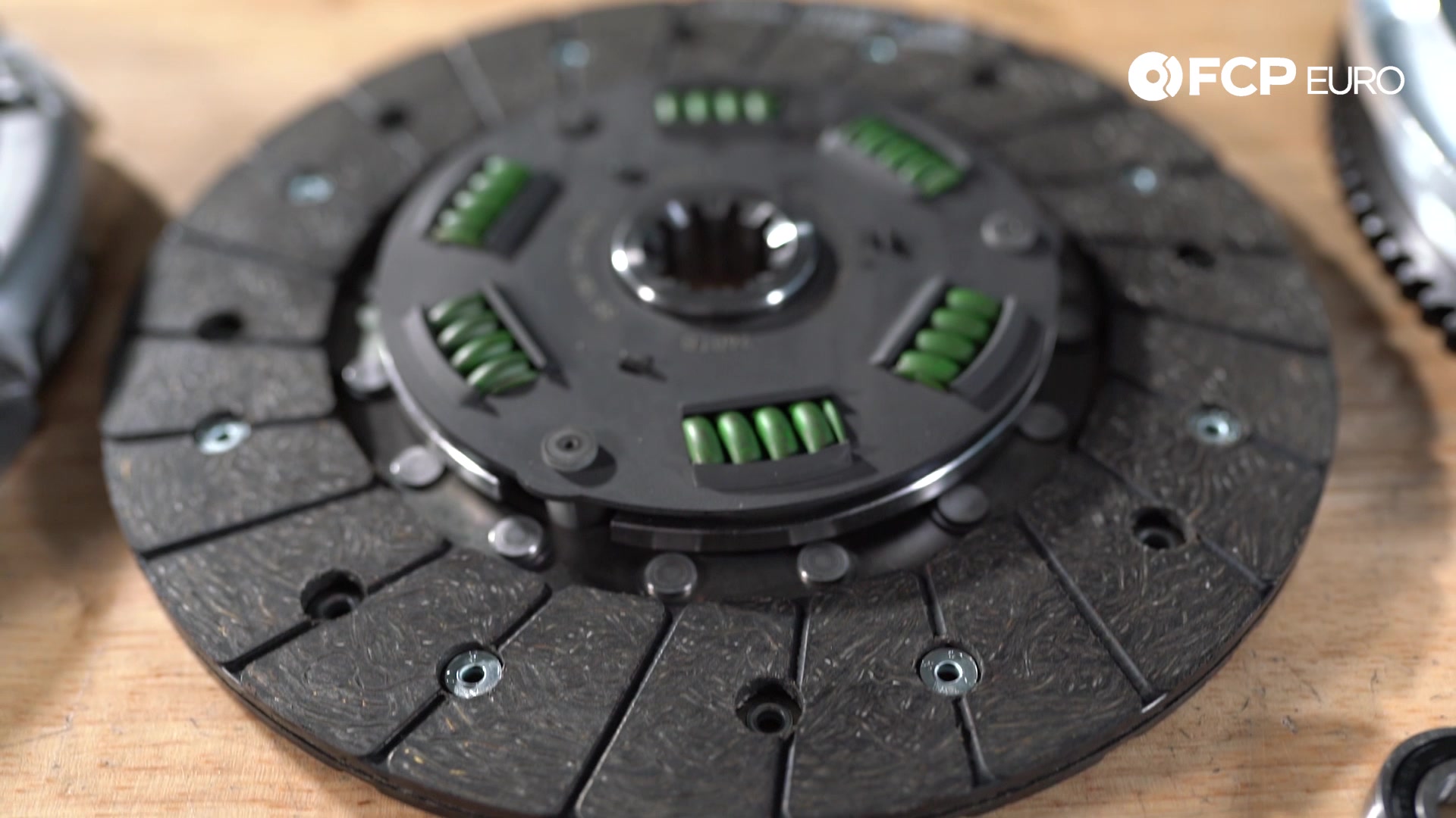 BMW Lightweight Flywheel and Clutch Kit Closeup