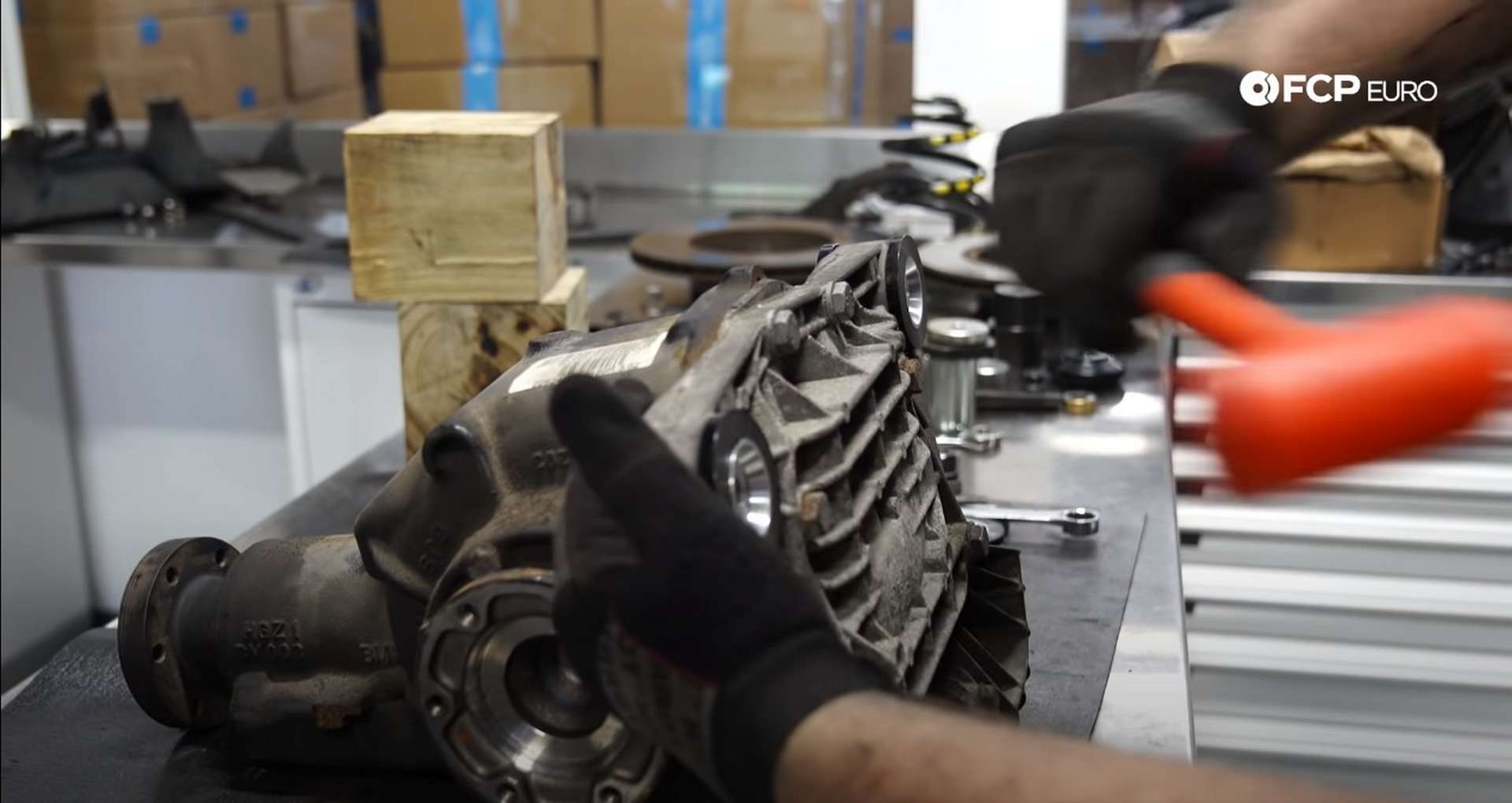 DIY E46 BMW M3 Rear Subframe Refresh Part 2 installing the differential bushings