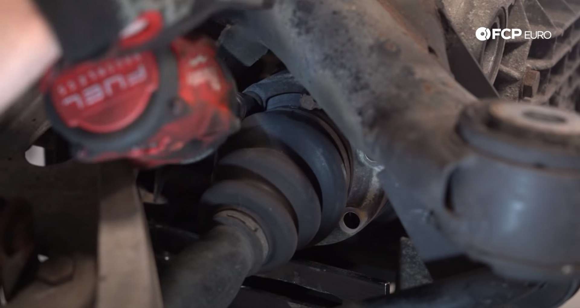 DIY E46 BMW M3 Rear Subframe Refresh Part 2 removing the axle bolts