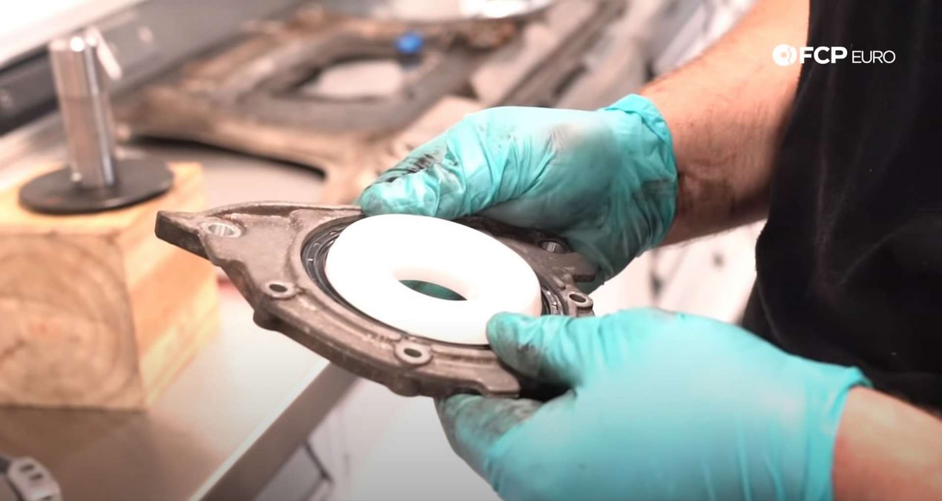 DIY BMW E46 Clutch Replacement seal installation tool