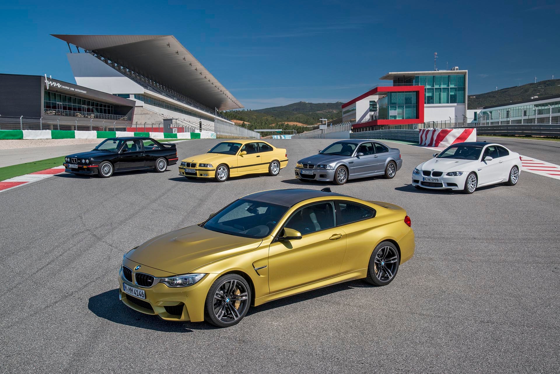 17_Group Shot of Classic BMW M3s