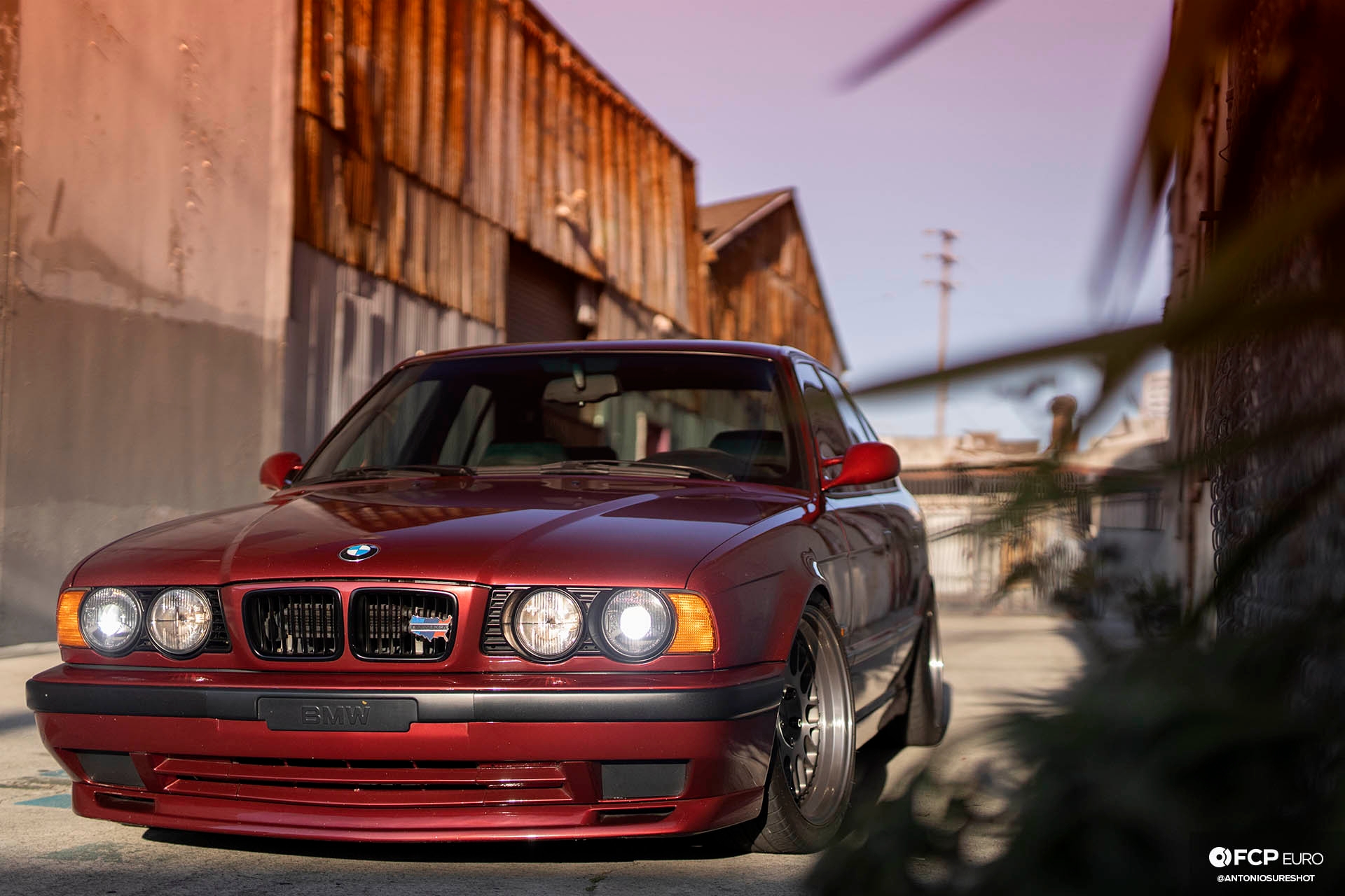 E34 BMW 540i M-Sport Rotiform Ground Control Eibach Koni