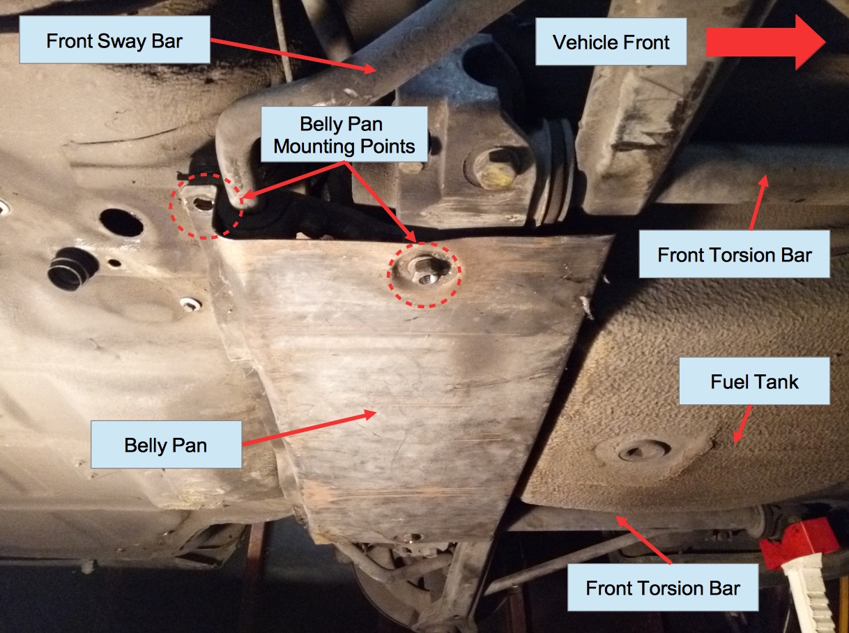 Air-cooled-porsche-911-front-suspension-belly-pan