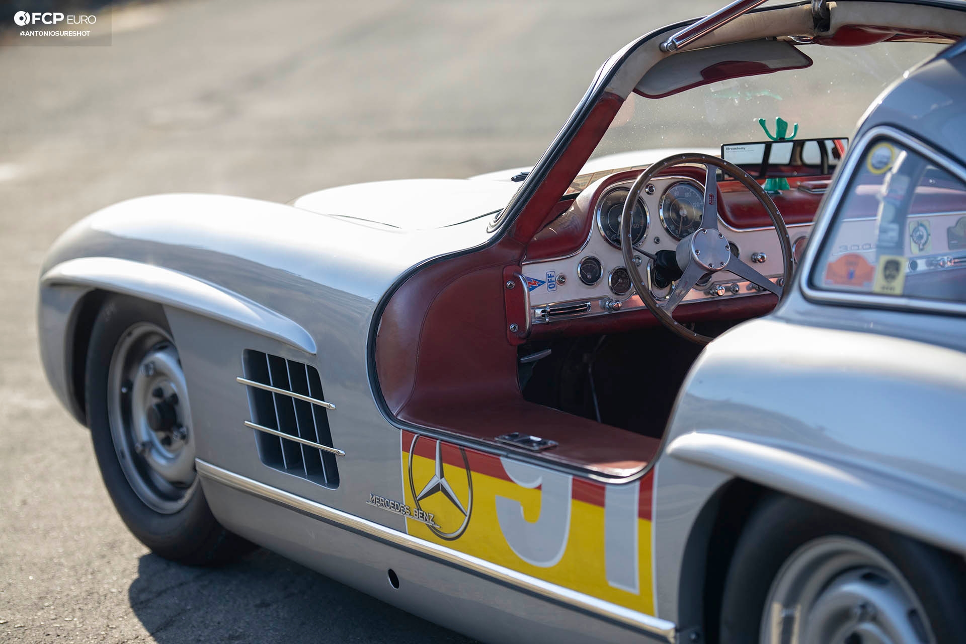 Mercedes-Benz 300SL Gullwing W198 Sonoma Speed Festival Alex Curtis