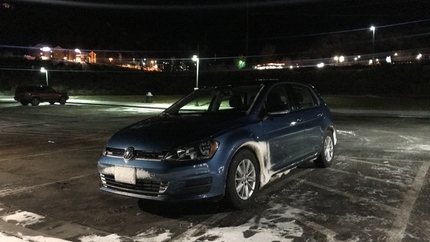 I Drove A Base-Model VW Golf Over the Rockies in a Snow Storm and Saw the Donner Party