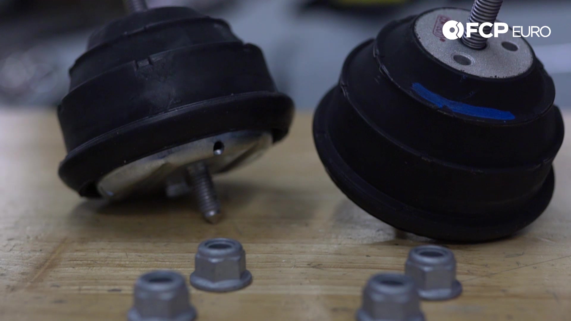 E46 M3 Engine Mount Closeup