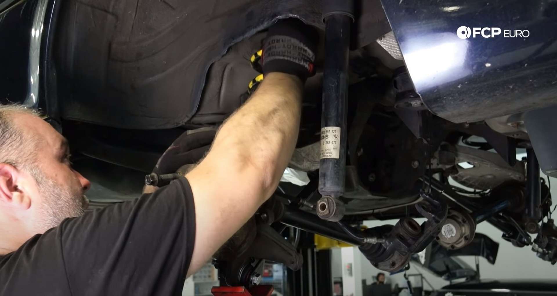 DIY E46 BMW M3 Rear Subframe Refresh Part 3 installing the spring