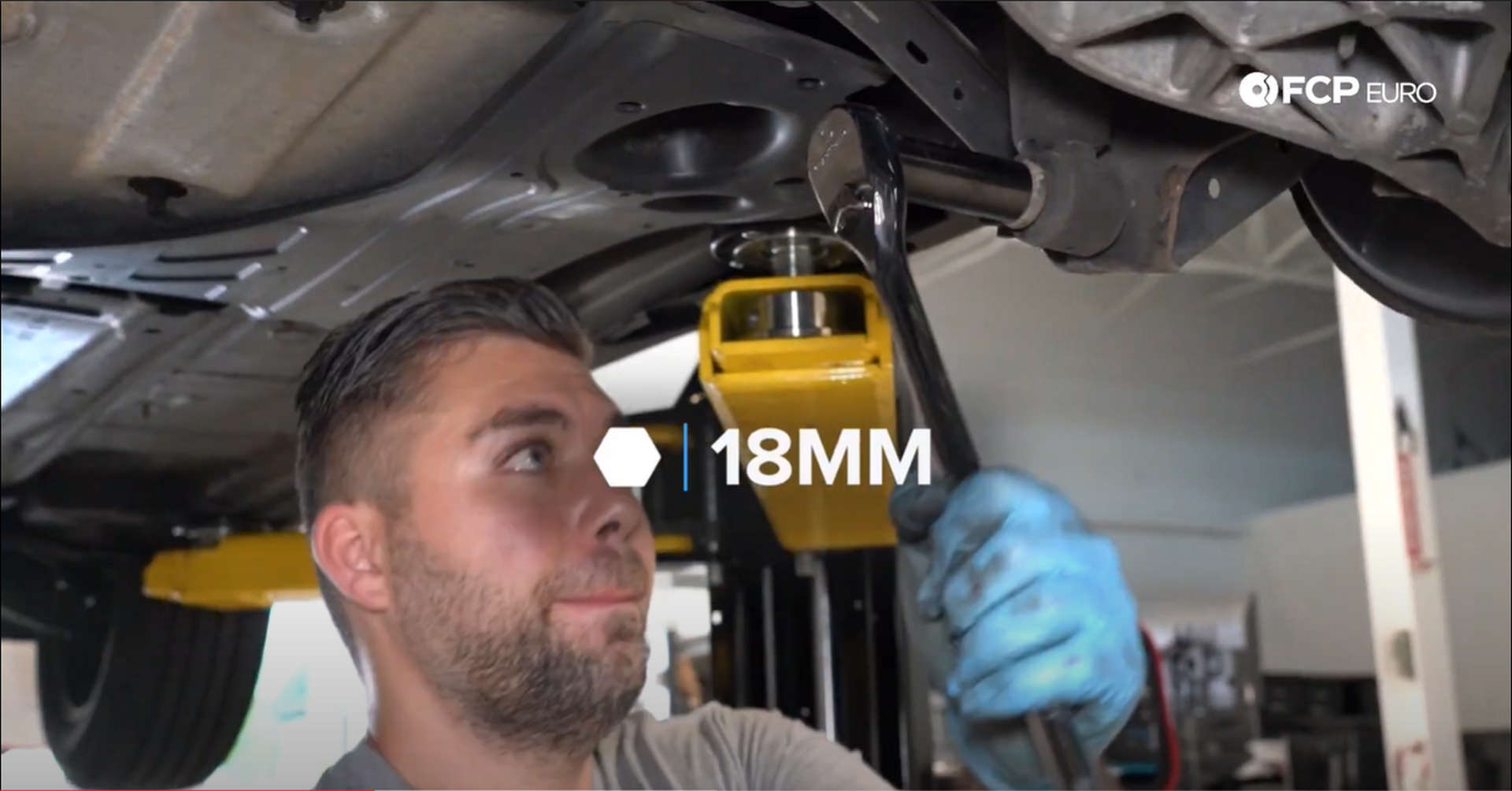 DIY Volvo Rear Shocks removing the lower shock mounting bolt