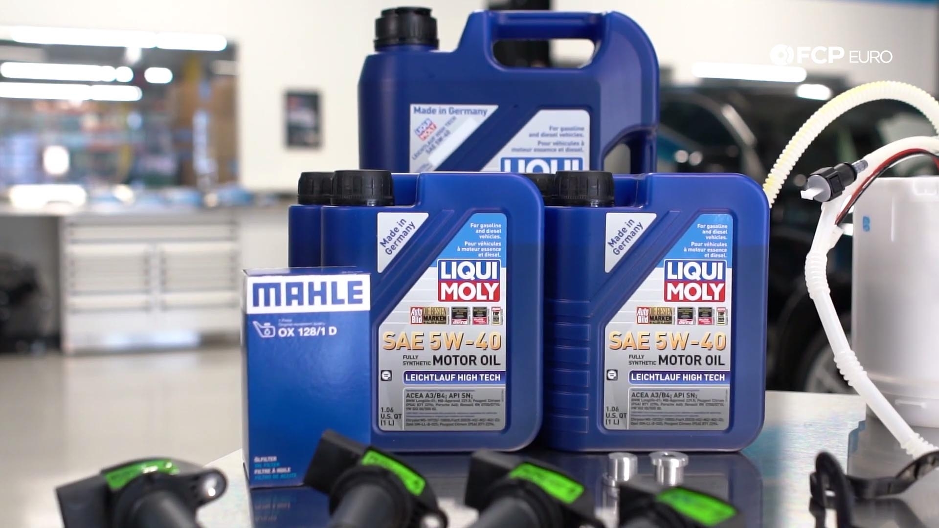 01.5_Porsche Cayenne Engine oil service kit