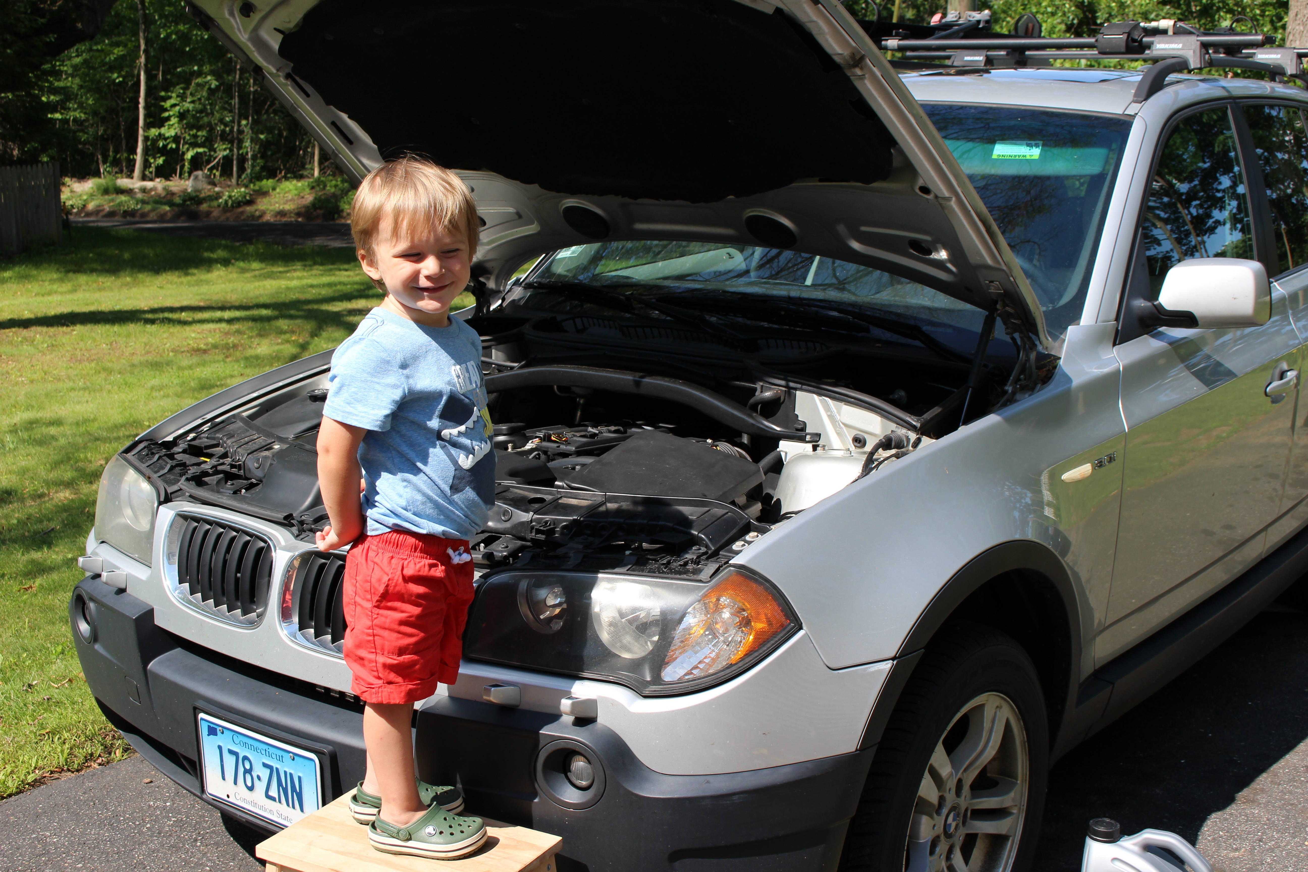Oliver and a BMW X3