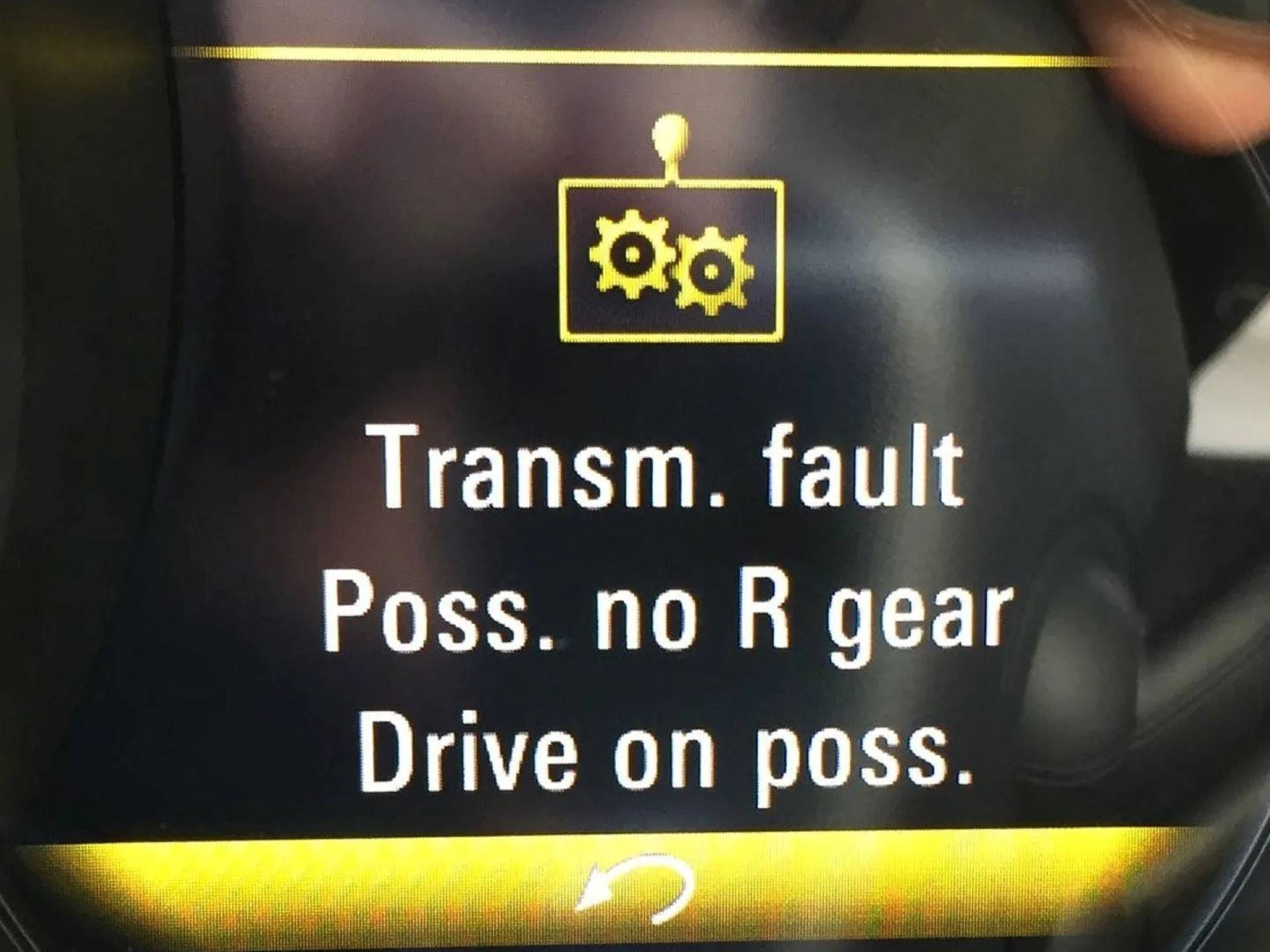 Porsche 997 PDK Fault Message