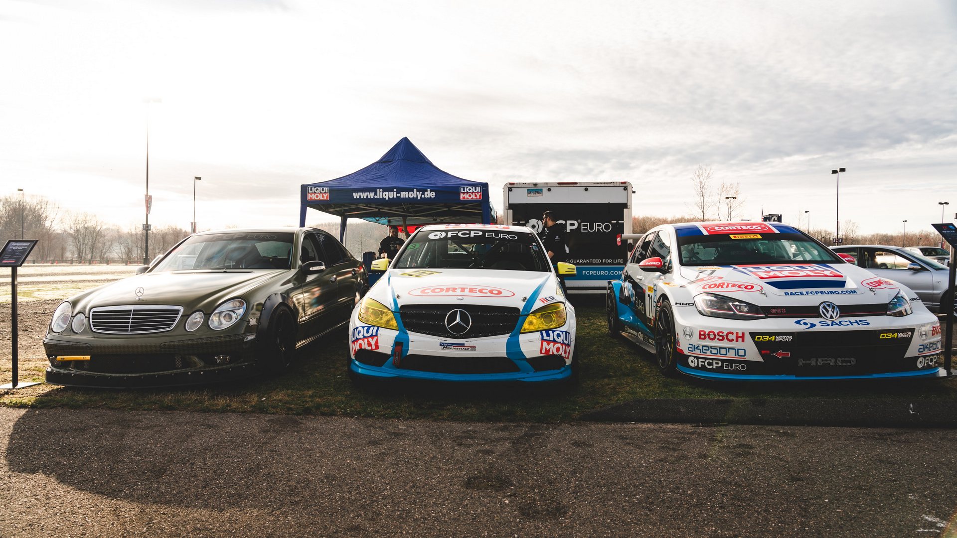 FCP Euro UC3 Car Show 2019 Booth Cars