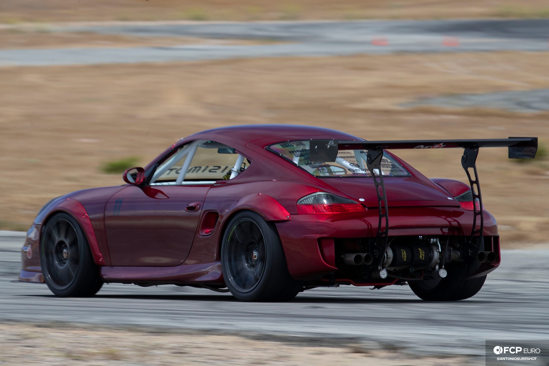 Bisimoto AEM Infinity Porsche Boxster 986 Twin Turbo Center Seat with 997 GT3 facelift