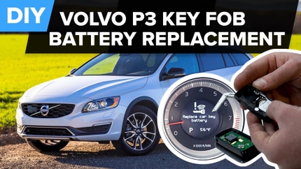 How To Replace The Battery In A Volvo Key Fob (P3 & SPA Platform)