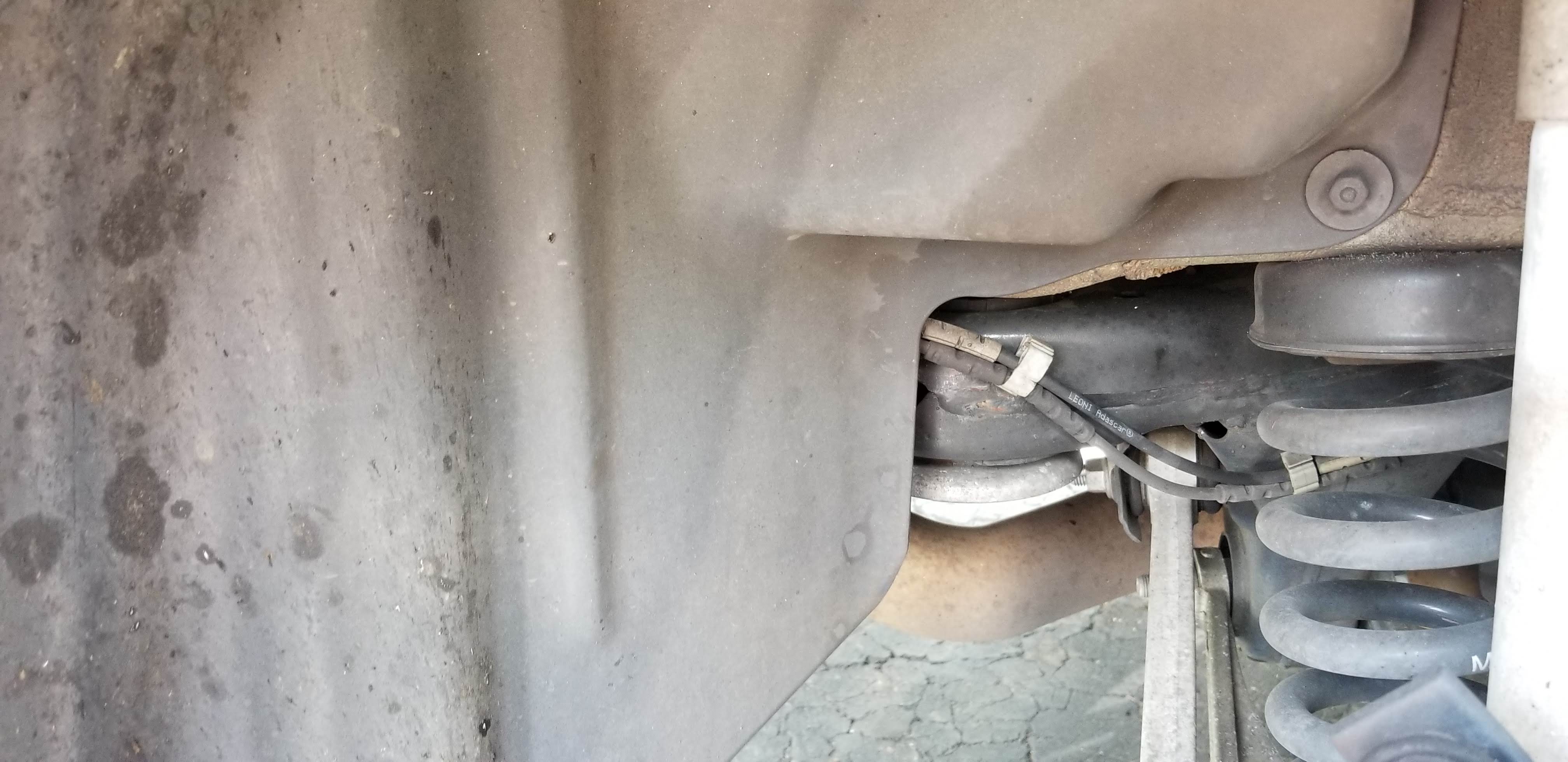 Step 4 - rear wheel speed sensor 2