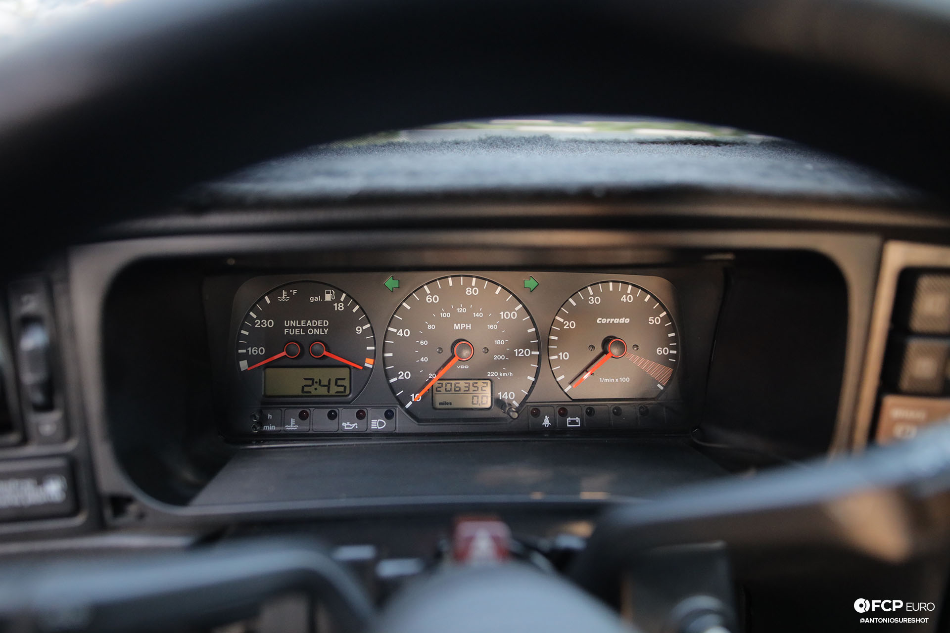 VW Corrado R32 Gauge Cluster