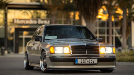 The First Mercedes-Benz 190E 2.3 16 Valve Cosworth In The USA