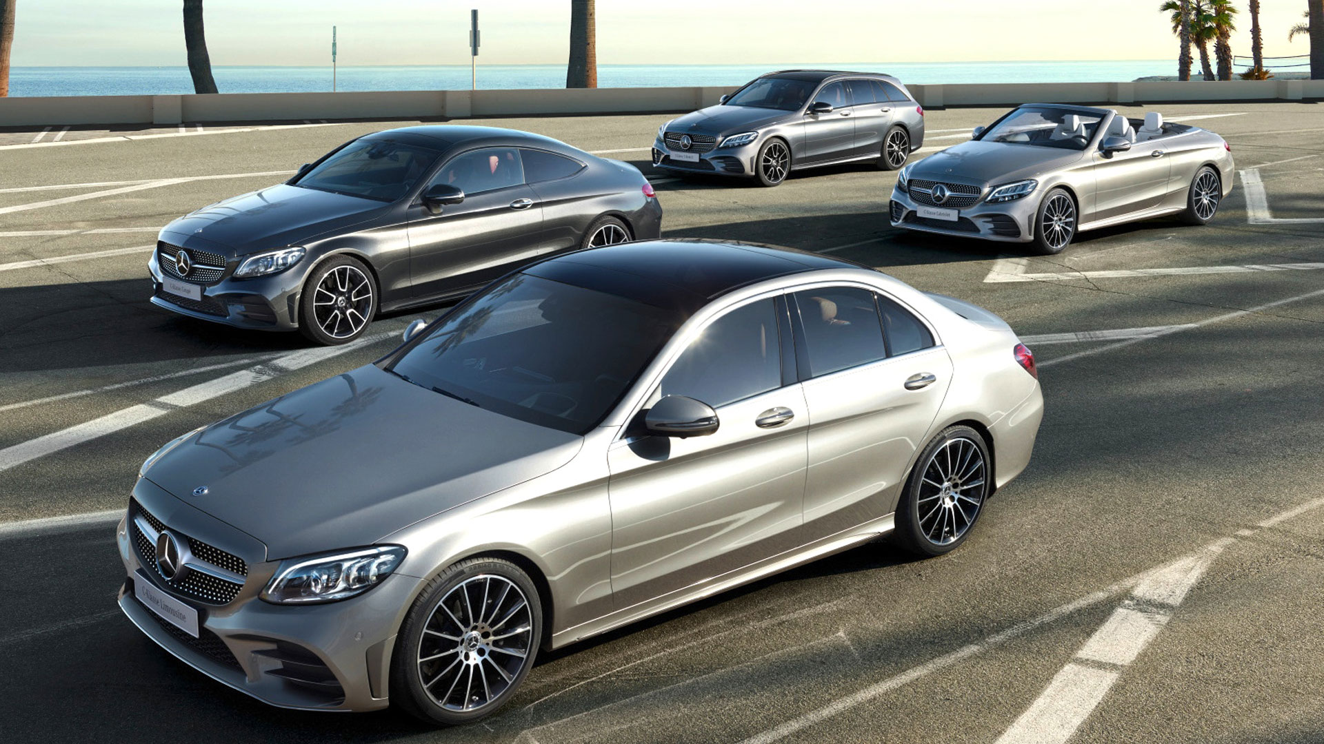Two-Door VS Four-Door W205 C-Class family