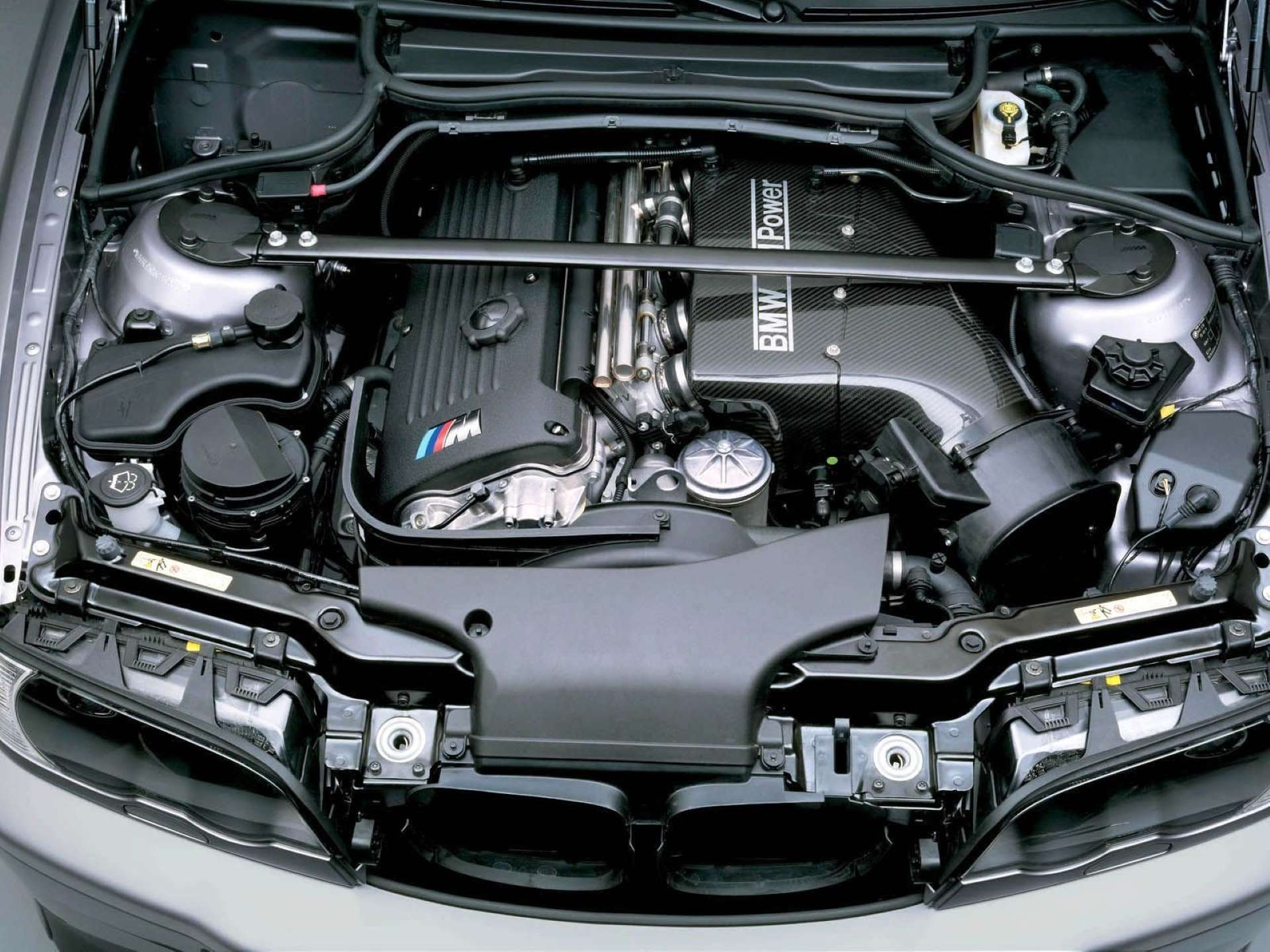 BMW S54 Engine Guide M3 CSL Engine Bay Carbon Intake