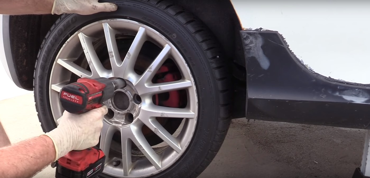 VW Wheel Removal