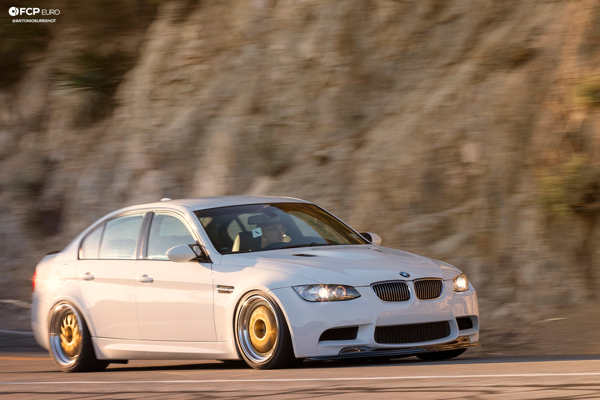 BMW E90 M3 Sedan Slicktop BBS E88 KW Suspension Exterior