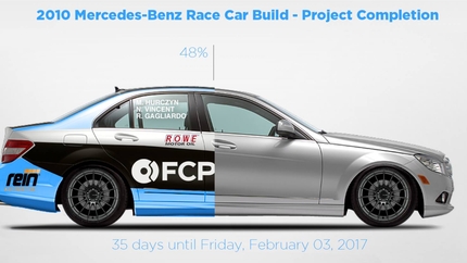 Mercedes C300 Race Car Update - Teaser Video