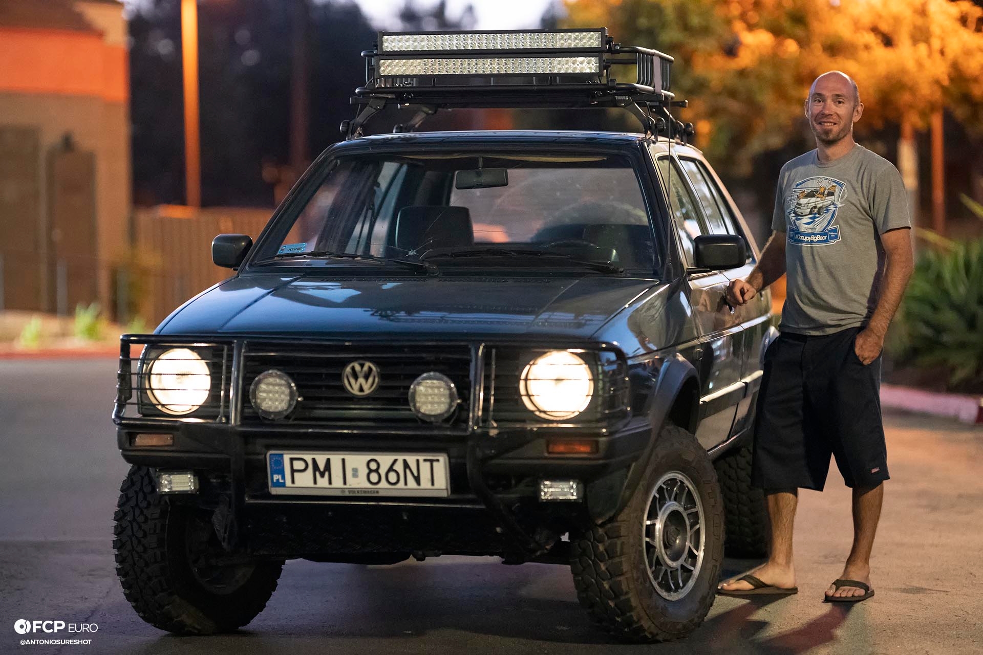 Turbo-Diesel VW Golf Country Front