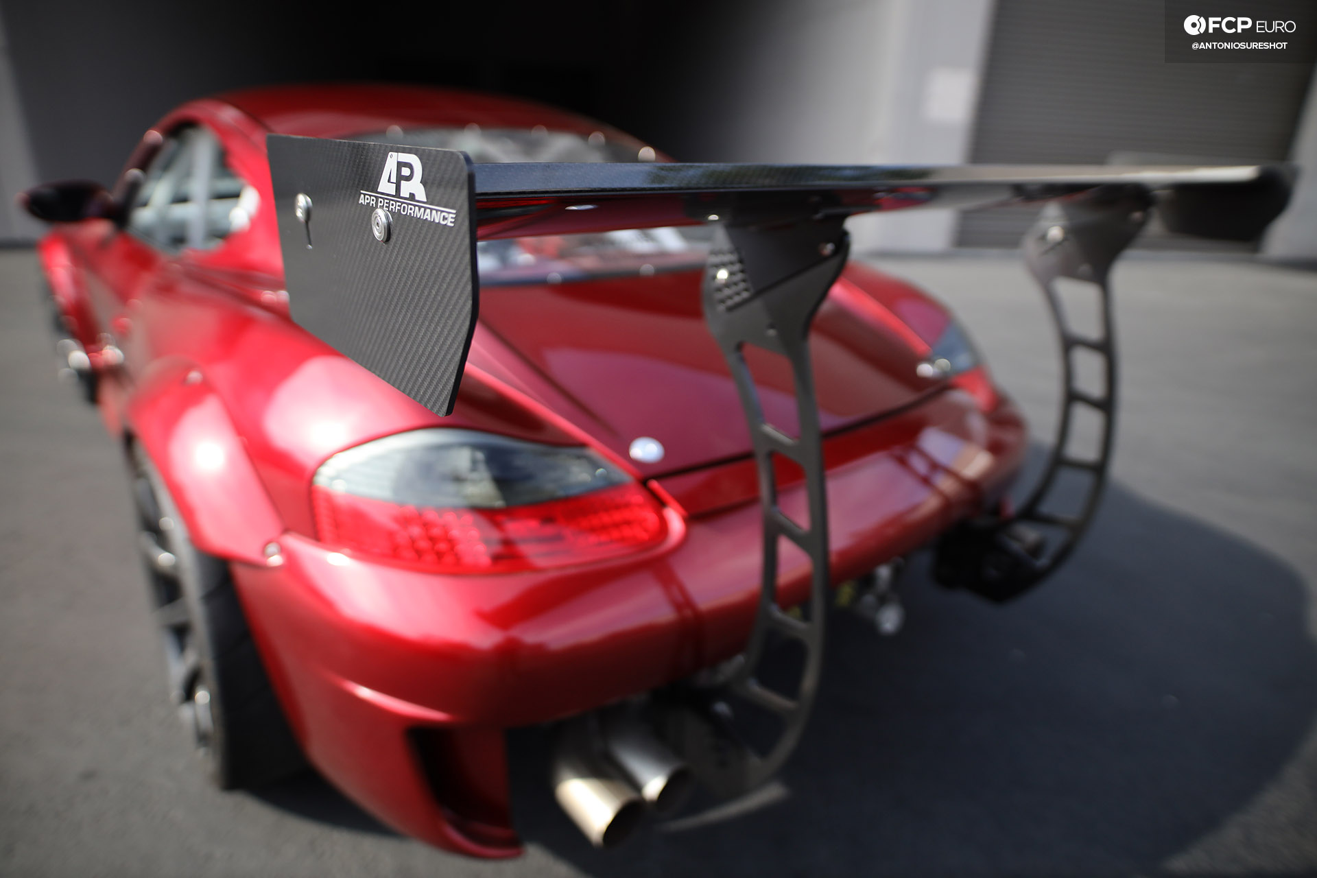 Bisimoto AEM Infinity Porsche Boxster 986 Twin Turbo Center Seat APR wing