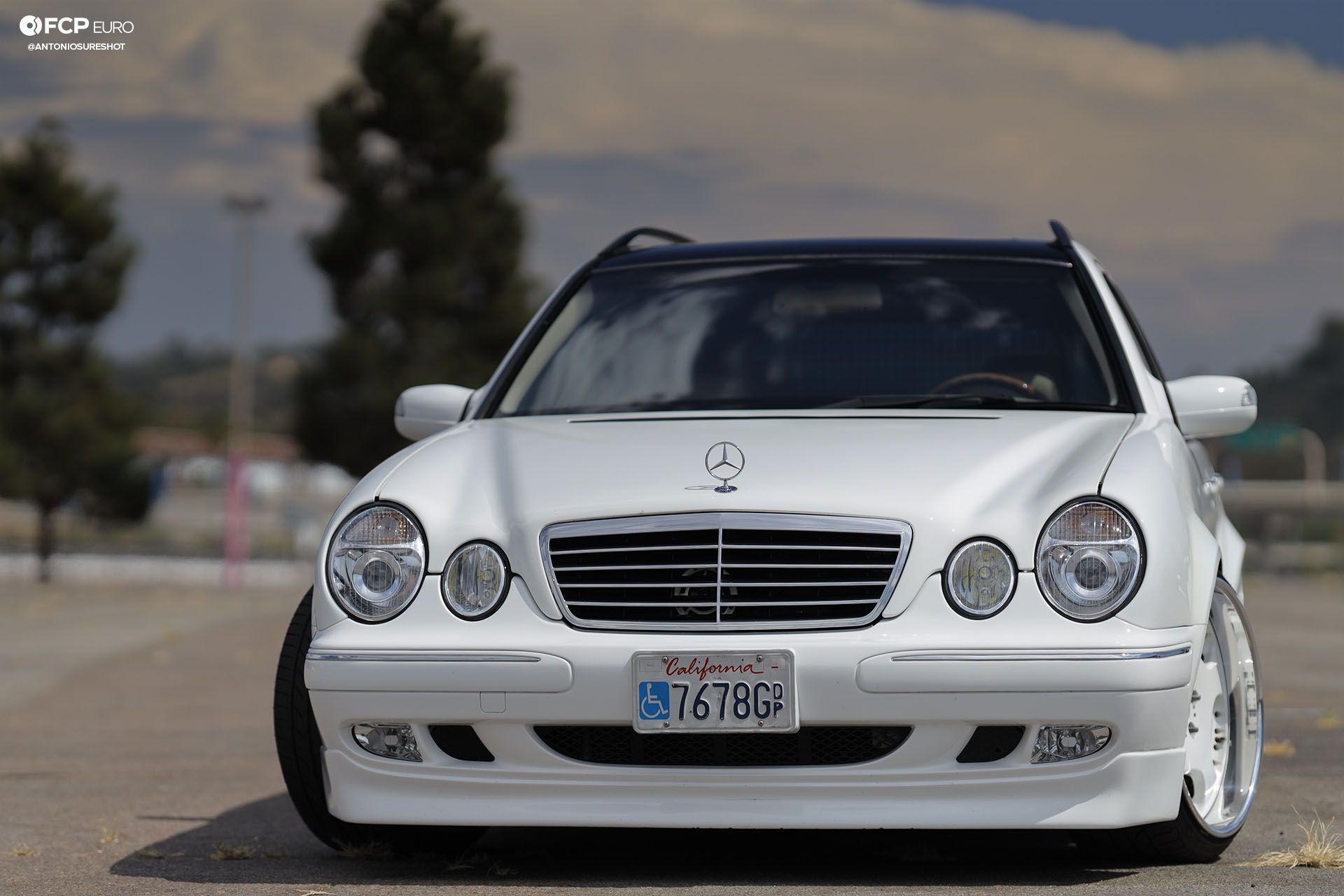E320 Mercedes-Benz Estate wagon AMG E55 Engine Swap Wald Duchatelet Bilstein B8 Bosch Slam Specialties KSport 