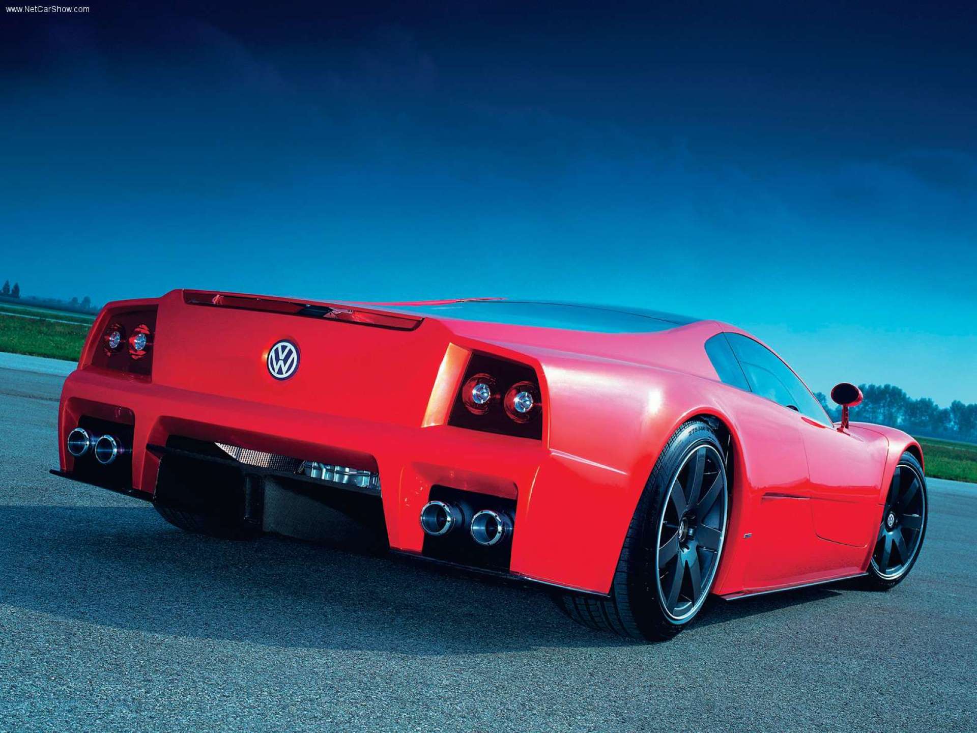 Volkswagen-W12_Coupe_Concept Rear
