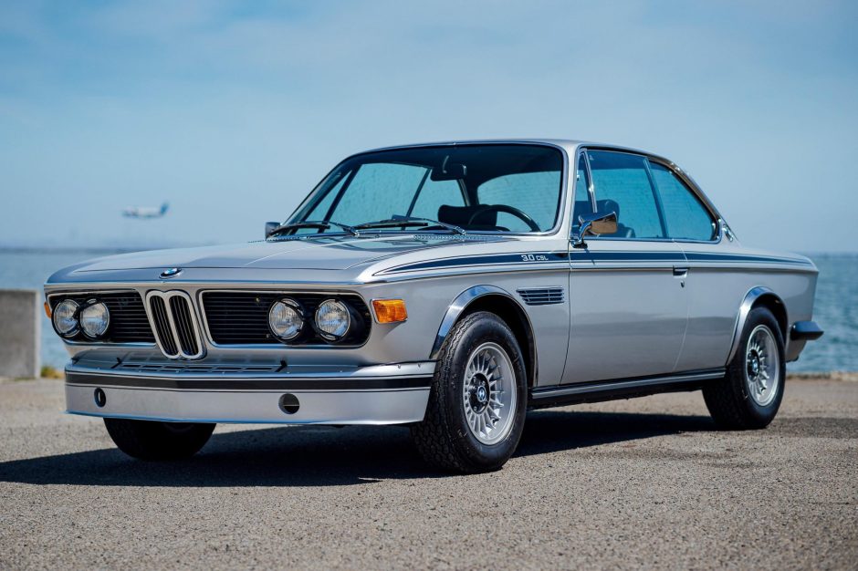 2021 Auction Finds BMW 3.0 CSL front three-quarter