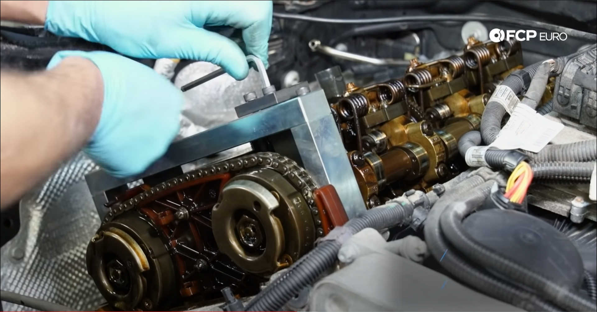 DIY BMW N20 Timing Chain setting top dead center