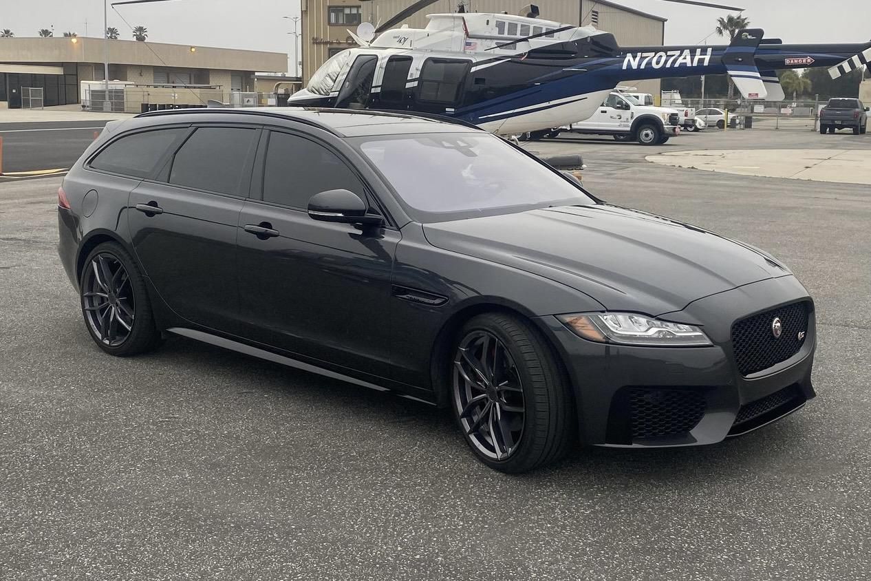 2021 Auction Finds Jaguar XF S Sportbrake front three-quarter