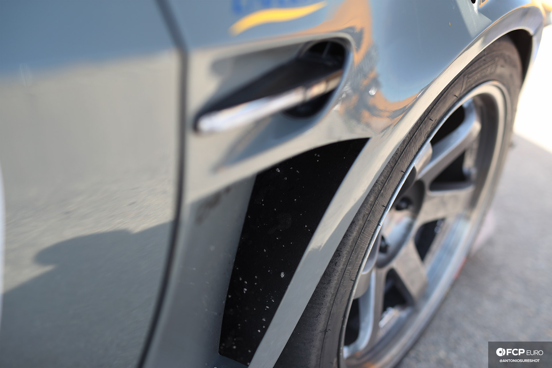 Bimmer Challenge BMW E92 M3 Volk Racing TE37 Wheels and Vented Fenders