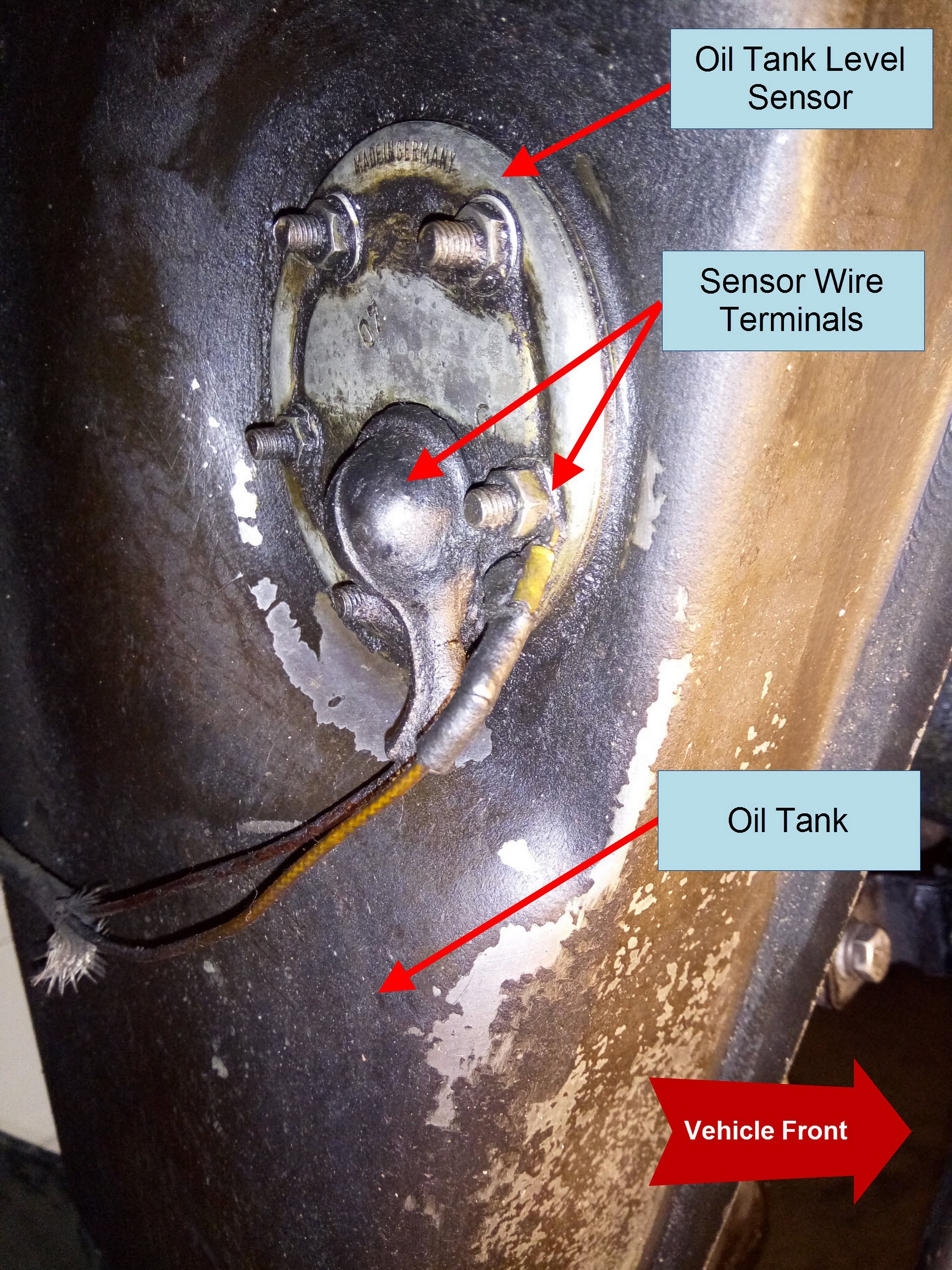 Porsche 911 Oil Tank Level Sensor