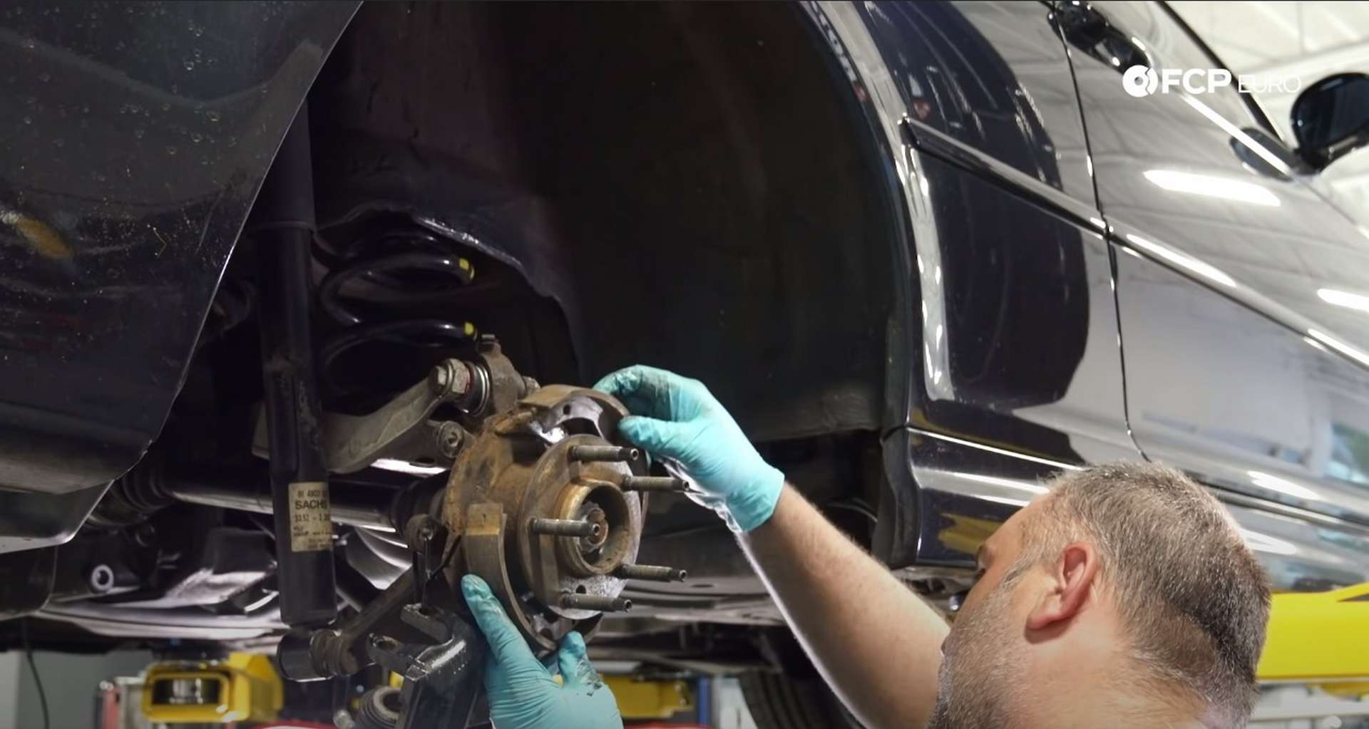 DIY E46 BMW M3 Rear Subframe Refresh Part 3 installing the shoe expander