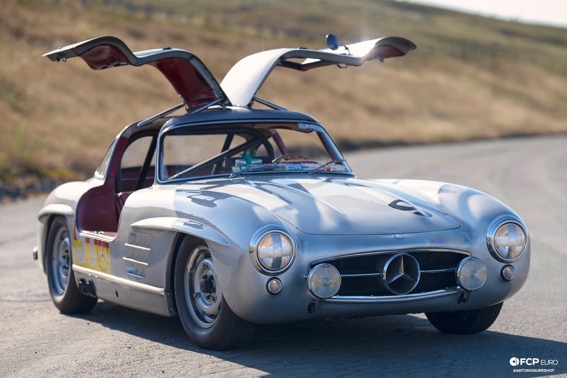 Mercedes-Benz 300SL Gullwing W198 Sonoma Speed Festival Alex Curtis