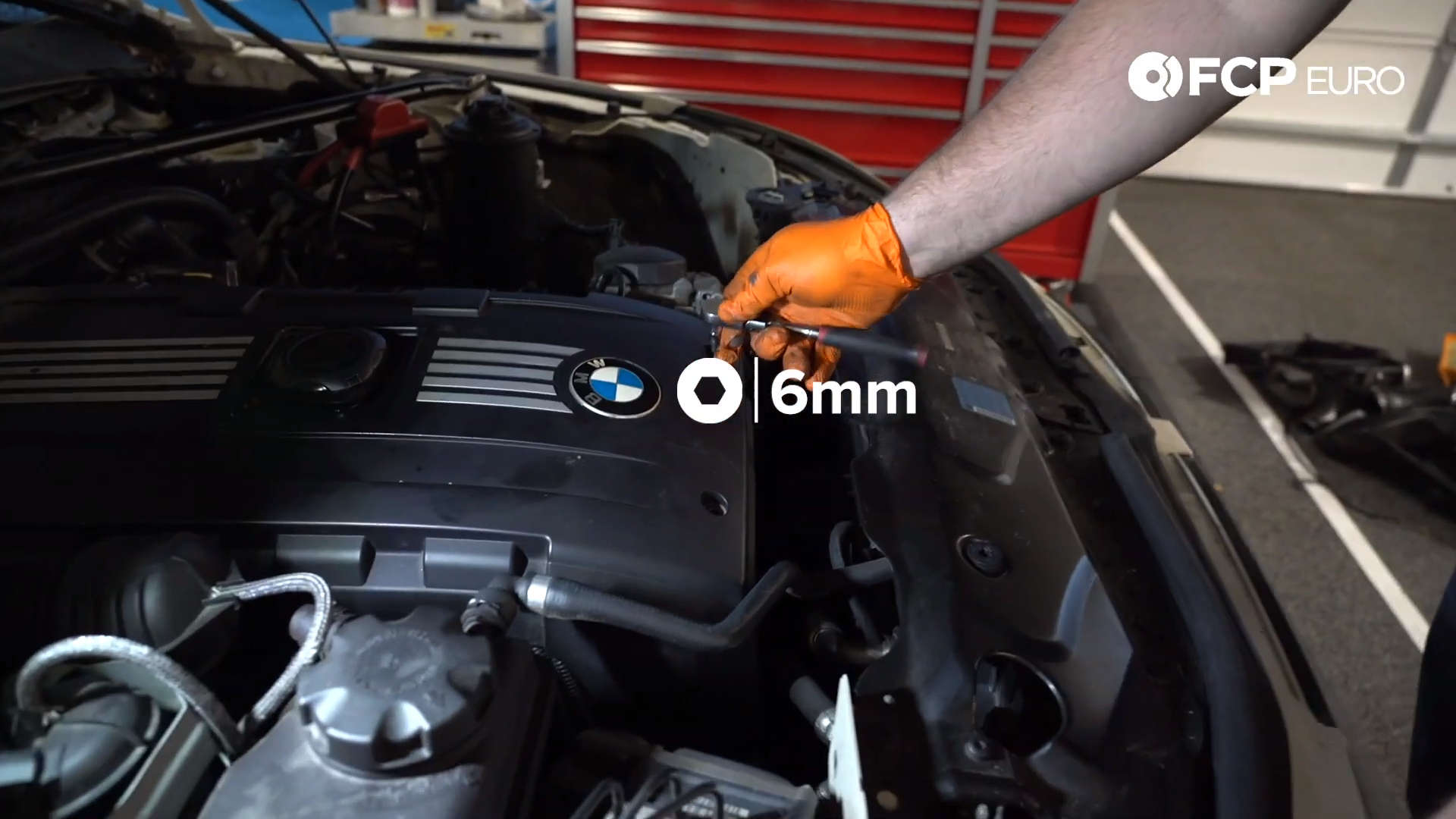 N54 Engine Cover Removal