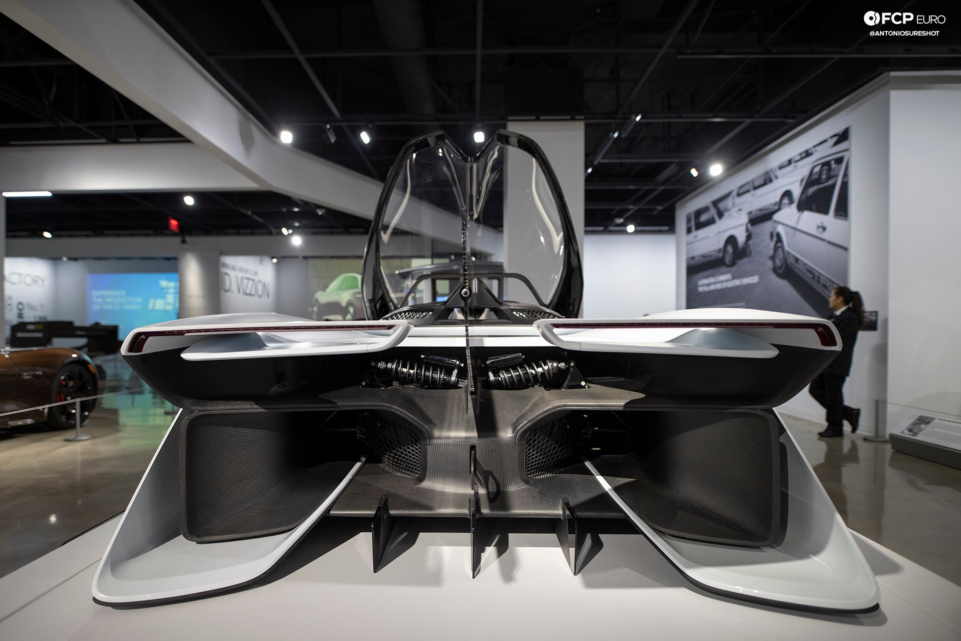 Volkswagen VW ID Vizzion Electric Future Petersen Museum Radical Racer