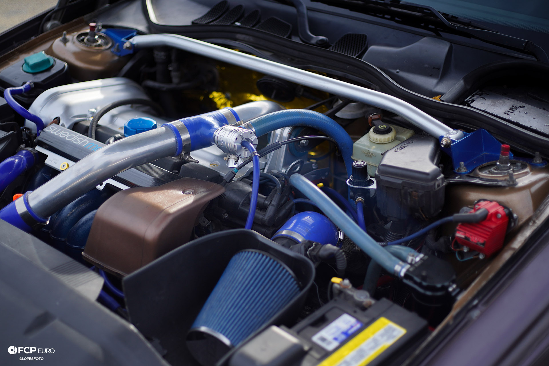 Volvo S70 T5M Turbo Engine Bay