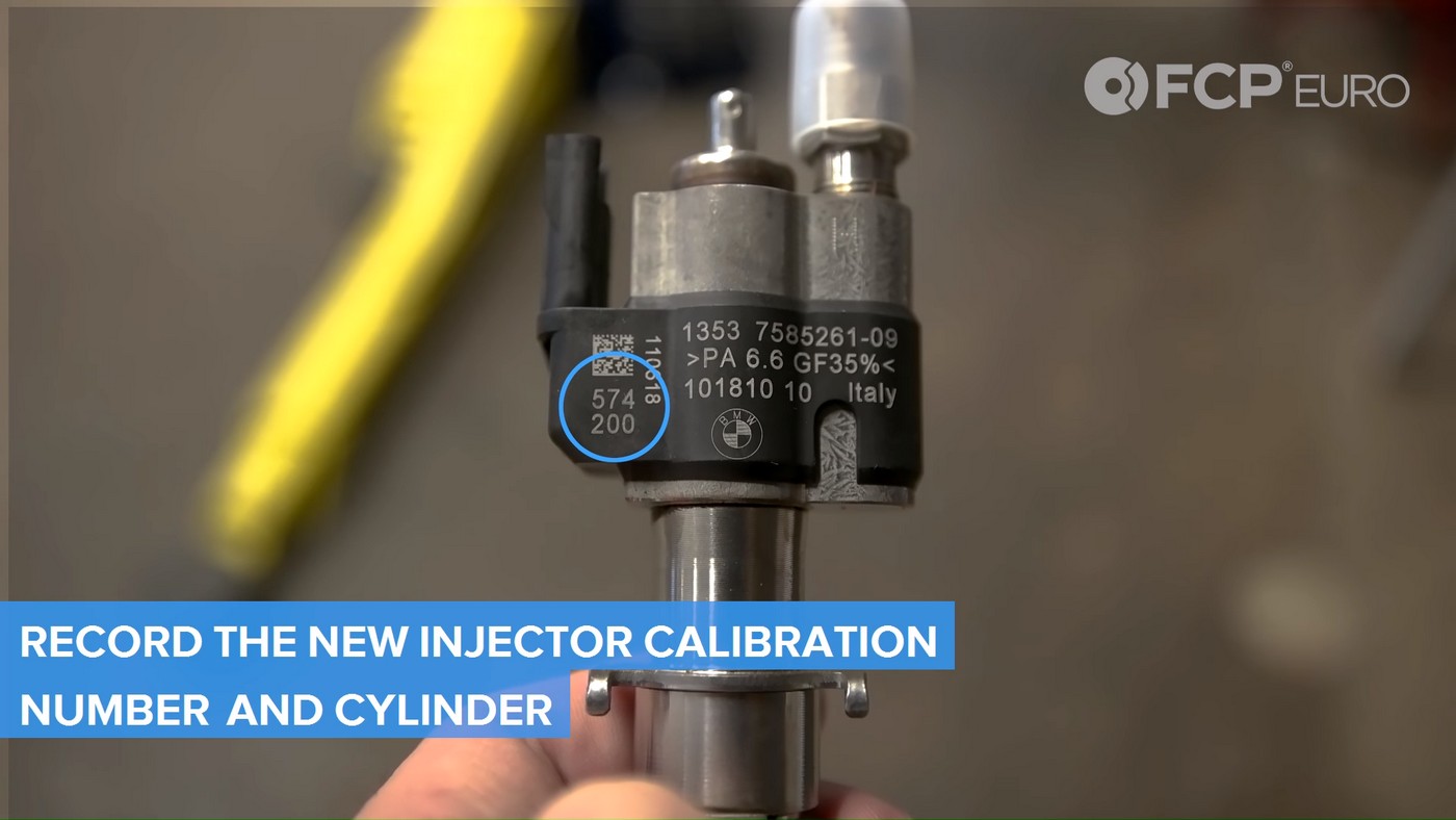 N54 Injector Calibration Number
