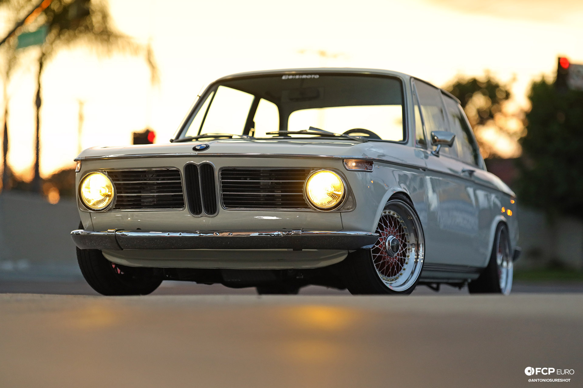 Engine Swapped 1972 BMW 2002 with 400hp Turbo Charged M20 and BBS RS