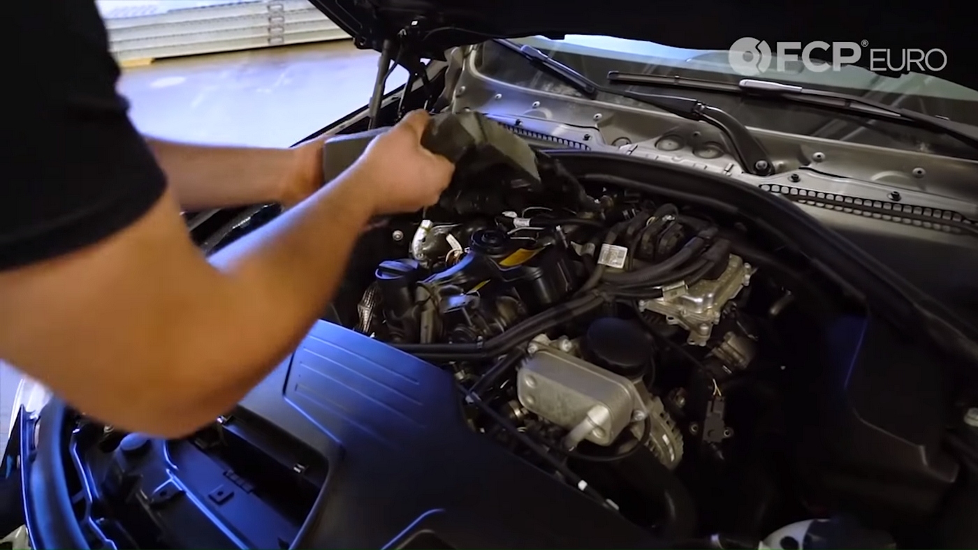 BMW Ignition Coil Engine Cover Removal