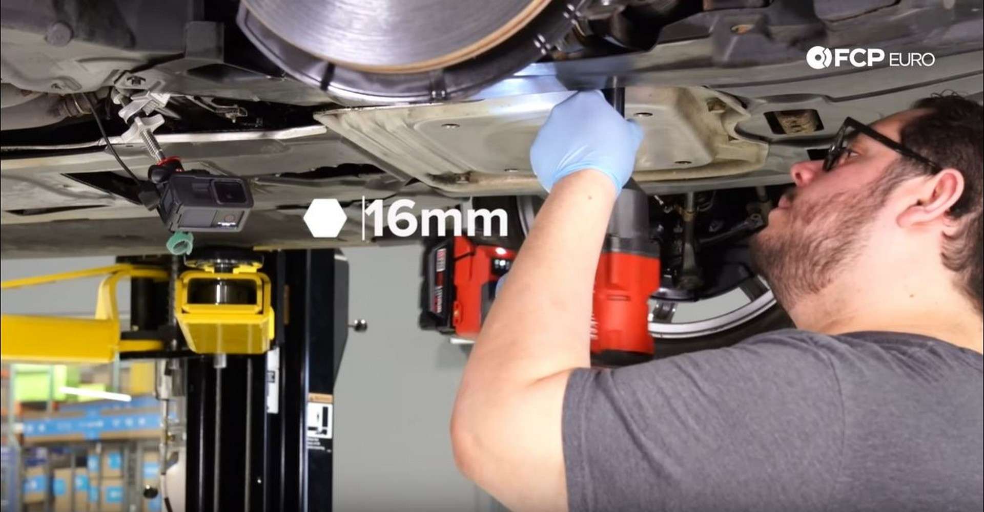 BMW Front Suspension Refresh stiffening plate bolt removal